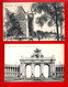 BELGIQUE . BELGIË . BRUXELLES . " ARCADE DU CINQUANTENAIRE " & " PORTE DU HAL " . 2 CPA - Réf. N° 30090 - - Lots, Séries, Collections