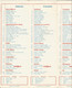 Menu , Carte , Brasserie - Restaurant GARNIER , Paris 8 E , 12 Pages, 4 Scans, 265 X 85 Mm , Frais Fr 1.95 E - Menus