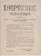 Guerre 1870 - Siege De Paris - Lot -  24 Dépêches Télégraphiques - Thiers - Gambetta - Documents Historiques