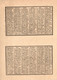 1 Calendrier 1890  Maison De  Confiance   André  Chaussures  Place St. Projet BORDEAUX - Tamaño Pequeño : ...-1900