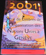 UNO GENF 2001 Jahressammelmappe - Souvenir Folder O Used - Usati