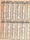 1 Calendrier 1884 BROOKS Cotons Pour Machines à Coudre Crochet Et Broder - Formato Piccolo : ...-1900