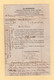 Angers - 47 - Maine Et Loir - Lettre Locale Taxee Timbre 10c - 7 Aout 1862 - 1859-1959 Covers & Documents