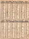 1 Calendrier 1886  BROOK's Coton à Coudre Crochet à Broder Marque JBB De Fabrique Lith.Vallet Minot - Petit Format : ...-1900