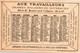 Delcampe - 4  Calendriers  1887  Aux Travailleurs  Magasins De Nouveautés Bld. Voltaire Lith. Bourgerie Militaires Souaves Marine - Kleinformat : ...-1900