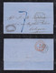 Great Britain 1856 Cover LONDON To COLOGNE Köln Germany Back ENGLAND PER AACHEN - ...-1840 Préphilatélie