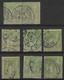 France - N° 102 Sage 5c. - Lot De 6 TP Et 1 Paire Oblitéré - 1898-1900 Sage (Type III)