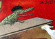 CP Début 1900 Encadrement Art Nouveau  La Justice Juge Crocodile Bonnet De Juge Rechter - Geklede Dieren