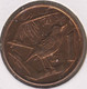 Cayman Islands 1 Cent 2002, Great Cayman Thrush Bird, KM#131, XF- - Caimán (Islas)