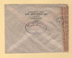 Egypte - Alexandrie - Censure - Destination France 1956 - Lettres & Documents