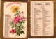 Delcampe - 1 Carnet Booklet Calendrier 1904  Bazar Laffitte Dictionnaire Plantes Narcisse Girofle Tulipes Iris Pavot CHISANTEME - Formato Piccolo : 1901-20