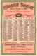 1 Calendrier 1902 Chocolat Besnier  Lith. Goossens Lille - Tamaño Pequeño : 1901-20