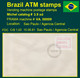 Brazil Brasilien ATM VA.00009 / 1,00 Cr$ On FDC São Paulo Agencia Central / Frama CVP Automatenmarken - Franking Labels