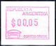 1995-2003 Argentinien Argentina ATM 1-3 / Komplett Postfrisch / FRAMA Stamps Automatenmarken Etiquetas Automatici - Vignettes D'affranchissement (Frama)