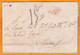 1852 - Lettre Pliée Avec Correspondance De 2 Pages En Italien De Napoli Naples, Sicile Vers Genova  - VIA DI MARE - Napels