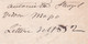 Delcampe - 1852 - Lettre Pliée Avec Correspondance De 2 Pages En Italien De Napoli Naples, Sicile Vers Genova  - VIA DI MARE - Napoli