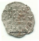 BERGAMO COMUNE DENARO PLANETO FEDERICO II 1250 MONETA ARGENTO - Monete Feudali