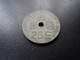 BELGIQUE * : 25 CENTIMES   1944   KM 132     TTB - 25 Centimes