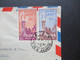 Indien 1951 1st Asian Games 1951 Air Mail / Luftpost Nach St. Gallen Umschlag Anand Agencies Sambava Chambers Bombay - Briefe U. Dokumente