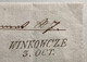 „WINKOWCZE“ RARE 1843 Pre-Stamp Cover (Vinkovci CROATIA Kroatien Croatie Österreich Ungarn Vorphilatelie Brief Lettre - ...-1850 Vorphilatelie