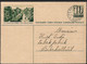 Swiss Helvetia Postal Stationery Entier Les Brennets 26/5-51 Rue Leopold-Robert Street Sceene Car Bicycle Arcitecture - Andere & Zonder Classificatie