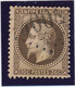 30 C Brun N° 30 Obl GC 4004 (Trainel) B + 29. - 1863-1870 Napoléon III Lauré