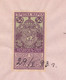 261698 / Bulgaria 1913 - 50 Stotinki  (1911)  , Revenue , Application To The Bulgarian Agricultural Bank - Radomir - Other & Unclassified