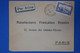 P28 MAROC BELLE CARTE 1932 VILLENOUVELLE POUR PARIS FRANCE + AFFRANCHISSEMENT INTERESSANT - Storia Postale