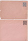 REUNION - 2 ENVELOPPES TYPE ALLEGORIE NEUVES - Covers & Documents