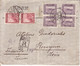 TURQUIE FRANCE - LETTRE SARK DE BURSA , BROUSSE POUR LES ATELIERS DIEDERICHS A BOURGOIN  AVEC RECOMMANDE - 1931 - Covers & Documents