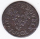 Double Tournois, Type De Warin 1643 H La Rochelle Louis XIII - 1610-1643 Louis XIII Le Juste