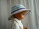 Chapeau Enfant Coton Crochet Couleurs Pastel. - Autres & Non Classés