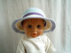 Delcampe - Chapeau Enfant Coton Crochet Couleurs Pastel. - Altri & Non Classificati