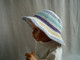 Delcampe - Chapeau Enfant Coton Crochet Couleurs Pastel. - Autres & Non Classés