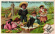Anno 1900 -  5 Kaarten Gebroeders Dobbelmann Zeepfabrikanten Nijmegem Lohengrin, Japan, Spanje, Zeer Mooie Reklame - Autres & Non Classés