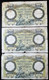 Albania 20 Franga 1939 Italian Occupation - Lot Of 3 Pieces - Albanien