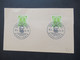 Delcampe - BRD Ab Posthorn Nr. 123 Jahre 1954 - 61 Briefstücke / Blankozettel Mit Sonderstempel Heidelberg Verschiedene SST - Used Stamps