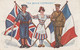 F15- MILITARIA - MY BRAVE COMRADES - DRAPEAU ANGLAIS ET FRANCAIS - 2 SCANS - Humour