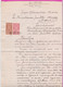 261710 / Bulgaria 1921 - 1 Lev (1920)+50 St.  (1919) Revenue Application - Bulgarian Agricultural Bank Orhanie Botevgrad - Other & Unclassified