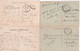 COTE DES SOMALIS - 1910/1920 - 4 CARTES De DJIBOUTI TOUTES VOYAGEES ! - Covers & Documents