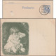 München 1899. Privatpost Courier, N° 84. Peinture, Enfant Avec Poupée - Puppen