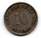 Allemagne -  10 Pfennig 1906 G TB+ - 10 Pfennig