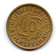 Allemagne -  10 Reichspfennig 1924 A TTB - 10 Renten- & 10 Reichspfennig