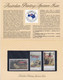 Australia 1984: Folder "Australian Paintings Specimen Jssue AUSIPEX 84 - $2 $5 $10 With Red Overprint SPECIMEN ** MNH - Abarten Und Kuriositäten