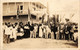 Honduras, Celebrating People In A Town With Flags, Vintage Real Photo Postcard - Honduras