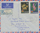 GHANA 1960 Flowers/plants 11d + 1Sh Rare Mixed Postage On Superb R-Airmail-Cover With CDS UNIVERSITY P.O. LEGON / ACCRA - Ghana (1957-...)