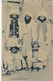 Delcampe - India Postcard Various Depictions Set Of Four - India