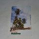 Maldives-(MLD-28B-MAL-C-28B)-palmtrees-(32)-(RF50)-(2004015301972936)-used Card+1card Prepiad Free - Maldivas