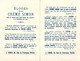 1 Carte Folder Pliant , In 2  Gevouwen Kaart , Originele Toestand Crème SIMON Savon Poudre, Zeep Parfum  CREME Kreem VG - Profumeria Antica (fino Al 1960)