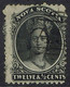 NOVA SCOTIA 12.1/2c QV A9* MAILBOAT CANCEL - Used Stamps